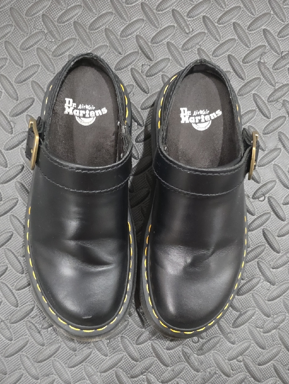 Dr. Martens Laketen Atlas Leather Slingback Platform Mules - Picture 4 of 5